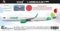Airbus A321 Neo Viva LR 2024 Liverie - Image 1