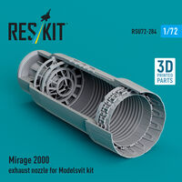 Mirage 2000 Exhaust Nozzle For Modelsvit Kit (3D Printed) - Image 1