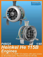 Heinkel He 115B Engines (For Special Hobby)