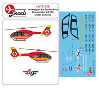 Eurocopter EC135 - Norsk Luftambulanse/Norwegian Air Ambulance Older Scheme with masks - Image 1